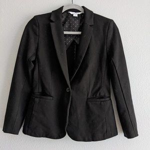 Old Navy Ponte Knit Blazer (black)